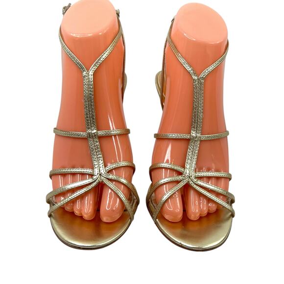 BADGLEY MISCHKA Ava II 4" Heels Patent Leather in Rose Gold Women's Size 7.5M - Picture 2 of 12